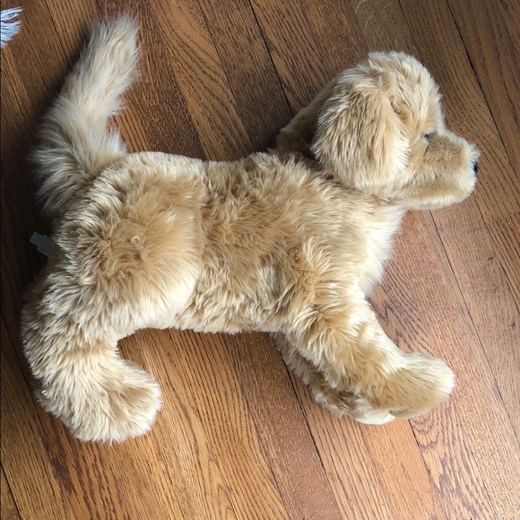 FAO SCHWARTZ Golden Retriever Puppy Dog Plush Toy - medium- large - Picture 4 of 10